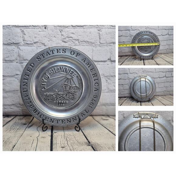 Commemorative Collection Pewter Plates by Wilton Armetale - Picture 2 of 10